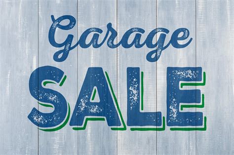 Garage Sale .